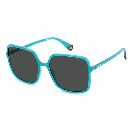 Polaroid Blue Plastic Sunglasses by Polaroid