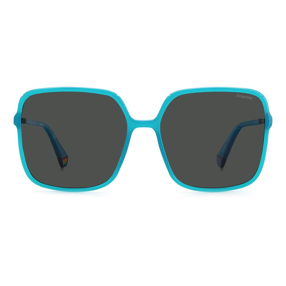 Polaroid Blue Plastic Sunglasses by Polaroid