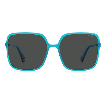Polaroid Blue Plastic Sunglasses by Polaroid