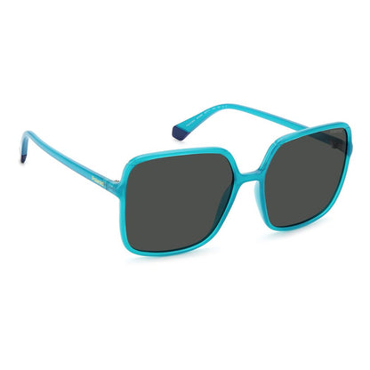 Polaroid Blue Plastic Sunglasses by Polaroid