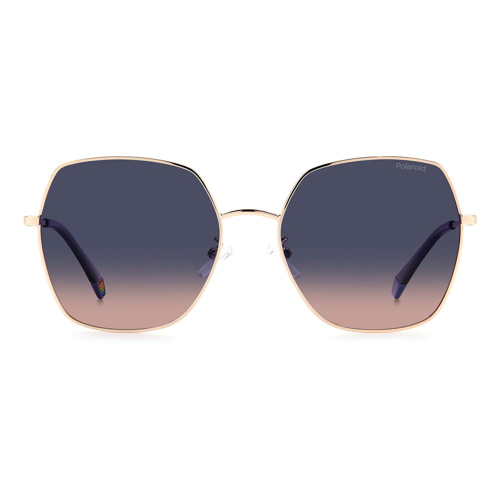 Polaroid Bicolor Stainless Steel Sunglasses by Polaroid