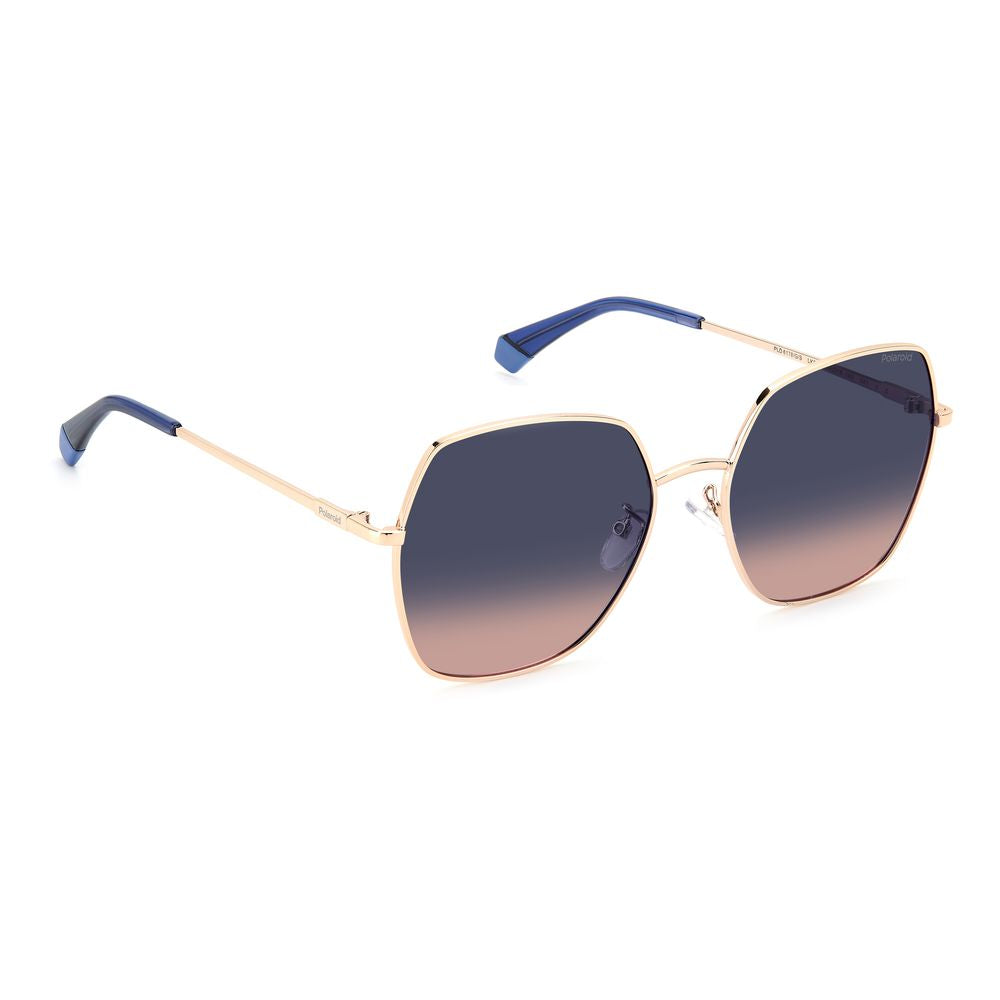 Polaroid Bicolor Stainless Steel Sunglasses by Polaroid