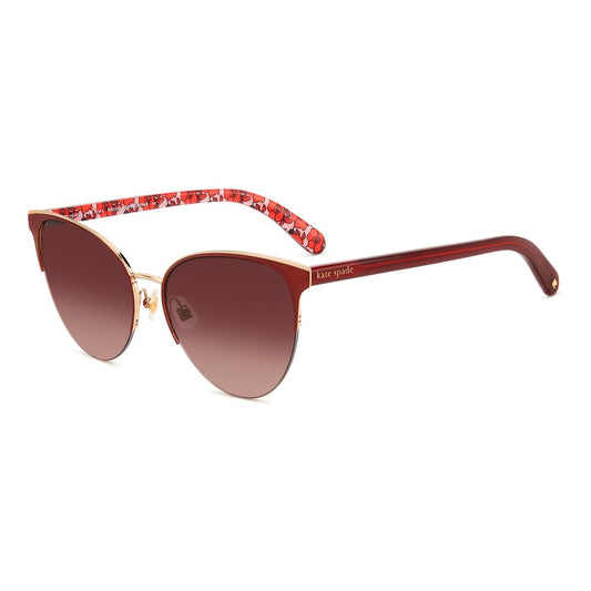 Kate Spade Red Metal Sunglasses by Kate Spade