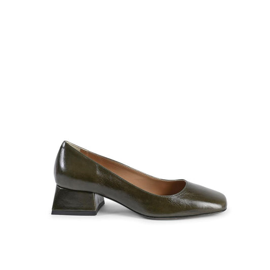 Escarpin en cuir vert Italia 19V69