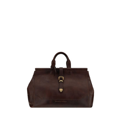 Sac de voyage en cuir Brunello Cucinelli
