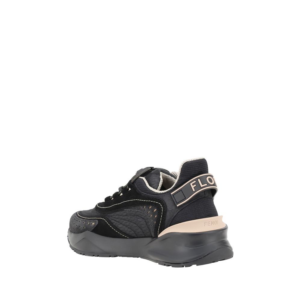 Baskets à logo Fendi