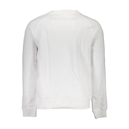 Sweat-shirt unisexe en coton blanc Guess Jeans