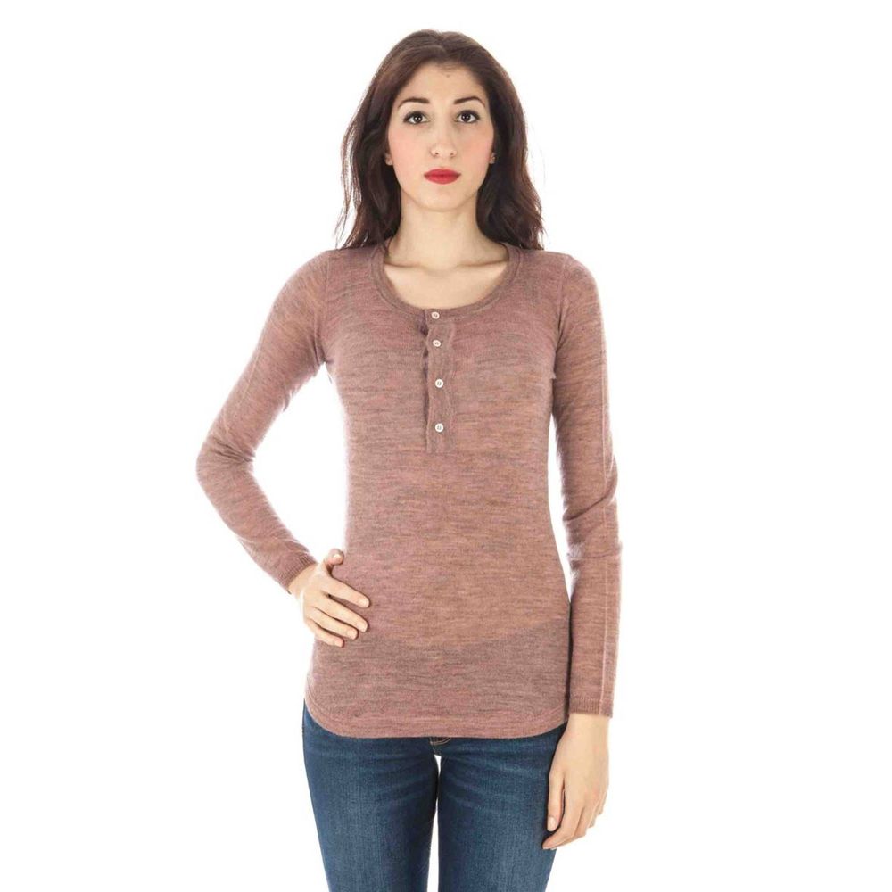 Fred Perry Pink Wool Sweater by Fred Perry