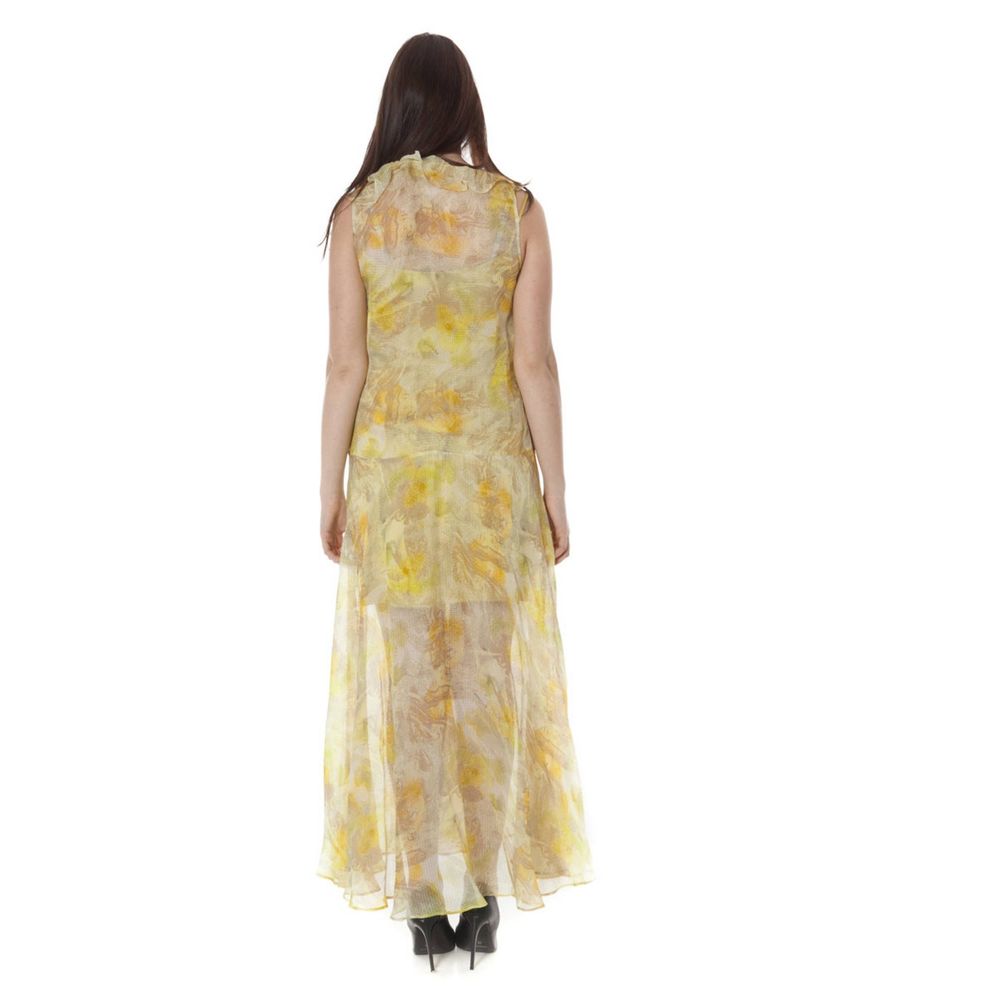 John Galliano Yellow Polyester Dress by John Galliano