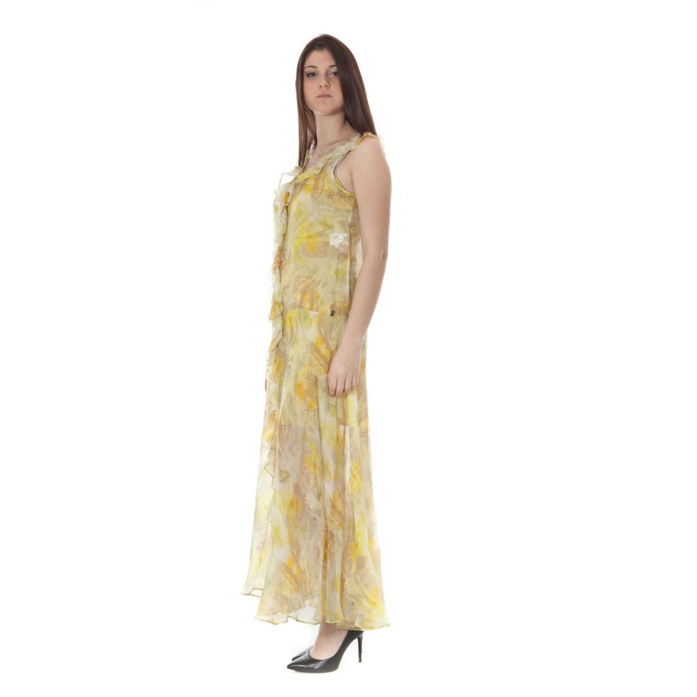 John Galliano Yellow Polyester Dress by John Galliano
