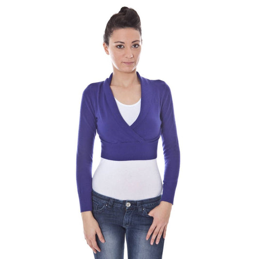 Datch Purple Wool Sweater by Datch