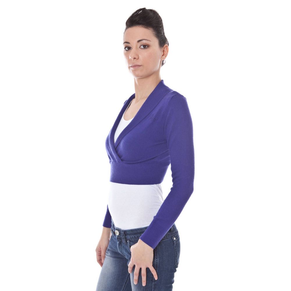 Datch Purple Wool Sweater by Datch