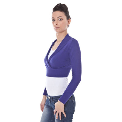 Datch Purple Wool Sweater by Datch