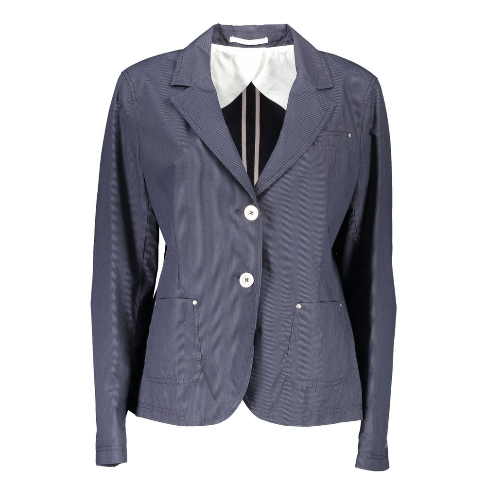 Veste femme en coton bleu Gant