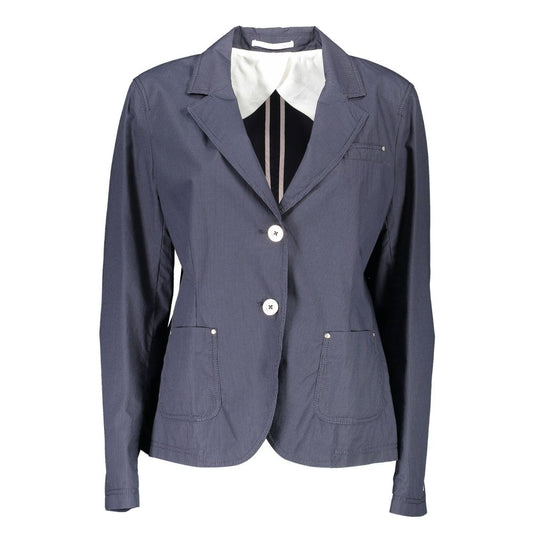 Veste femme en coton bleu Gant