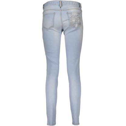 Just Cavalli Light Blue Cotton Women Jeans by Just Cavalli