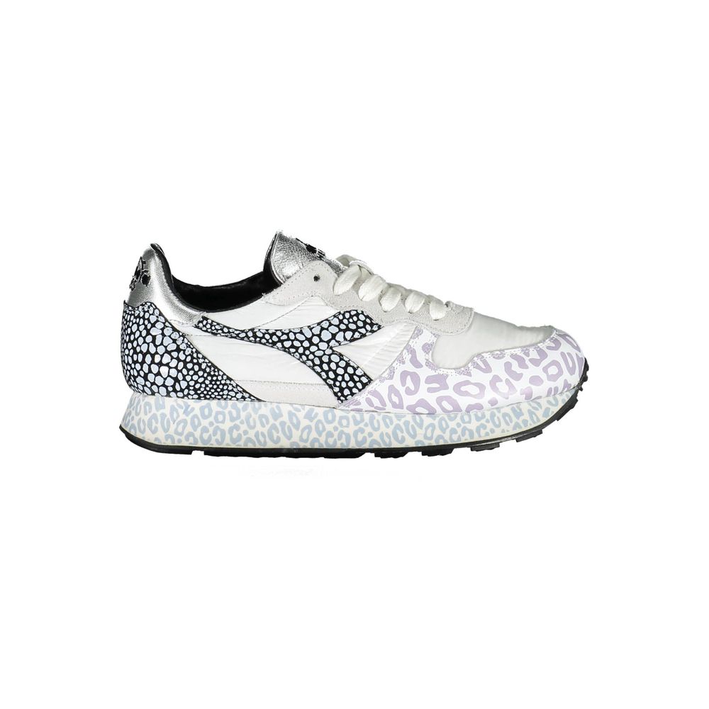 Baskets Diadora en tissu blanc pour femme