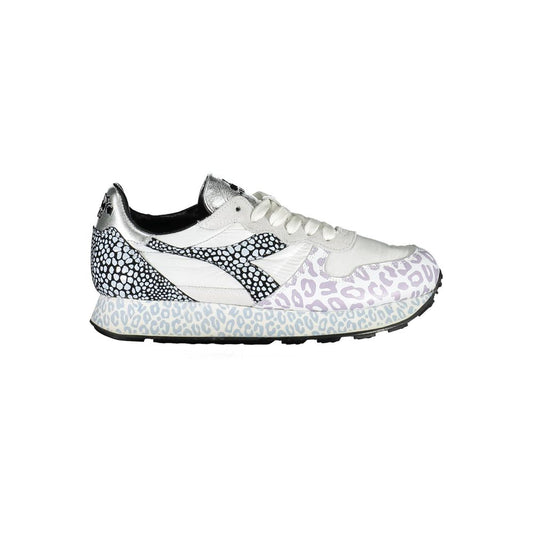 Baskets Diadora en tissu blanc pour femme