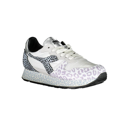 Baskets Diadora en tissu blanc pour femme
