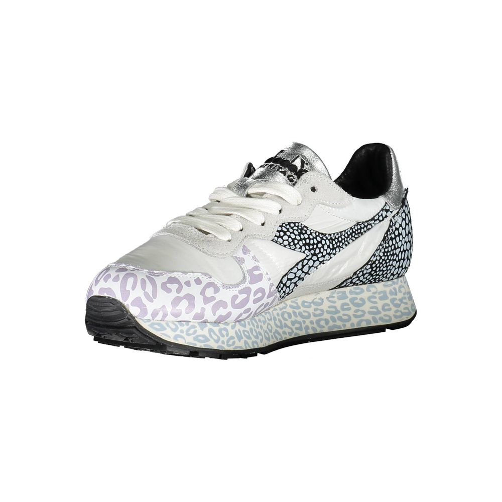 Baskets Diadora en tissu blanc pour femme