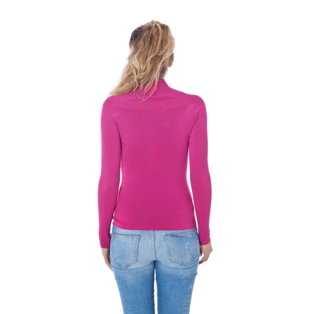 Phard Pink Viscose Sweater by Phard