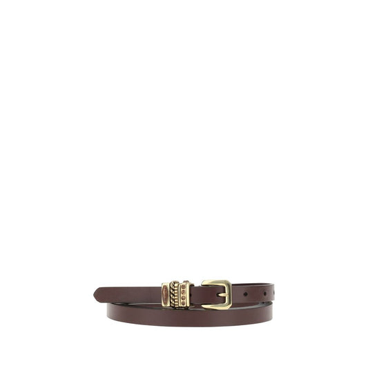 Ceinture double en cuir Etro