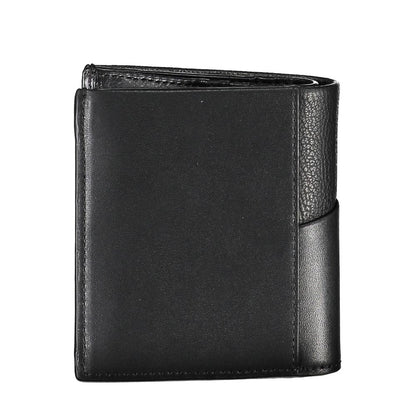 Portefeuille homme Calvin Klein en polyester recyclé noir