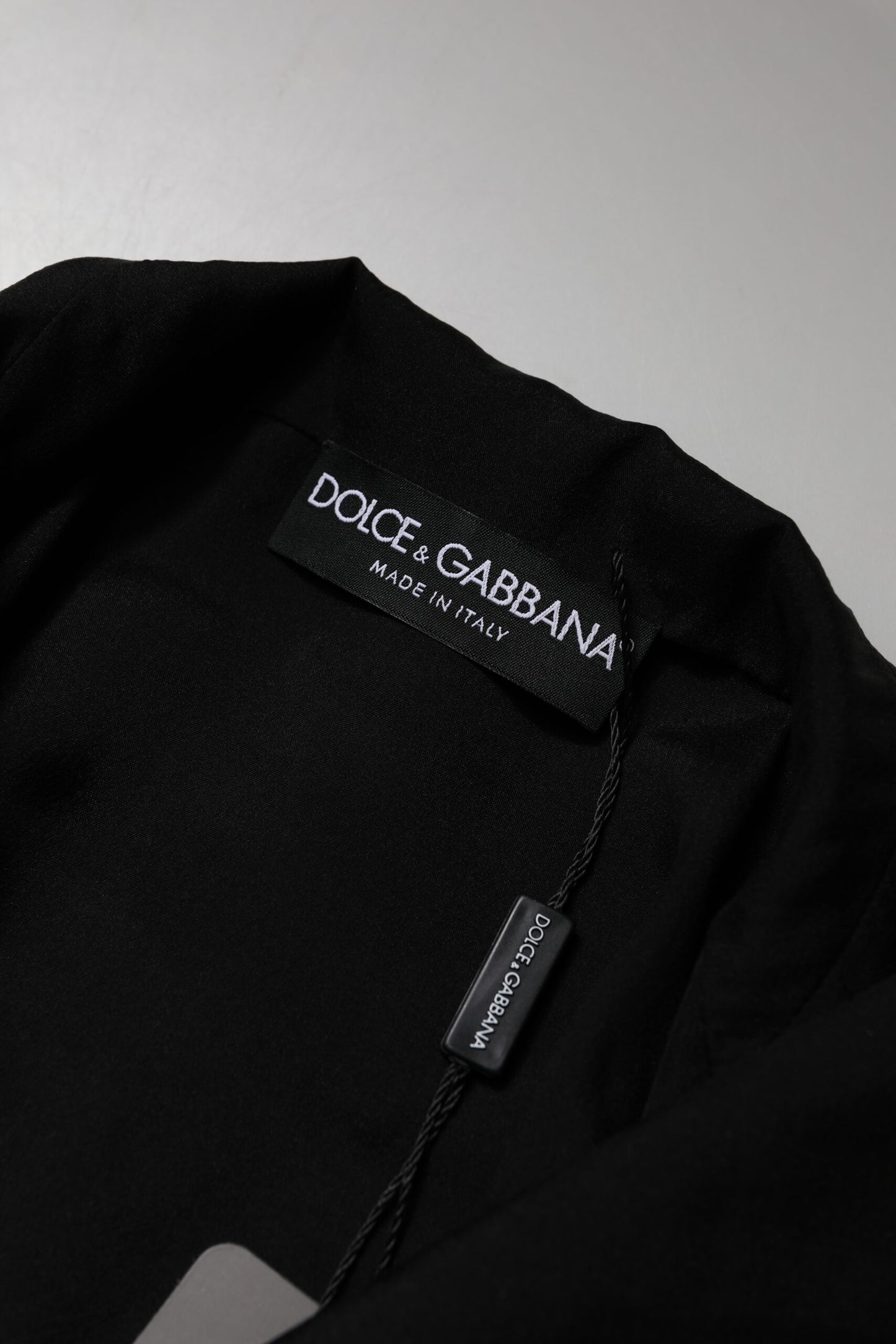 Dolce & Gabbana Black Silk Sheer Long Sleeves Blouse Top by Dolce & Gabbana
