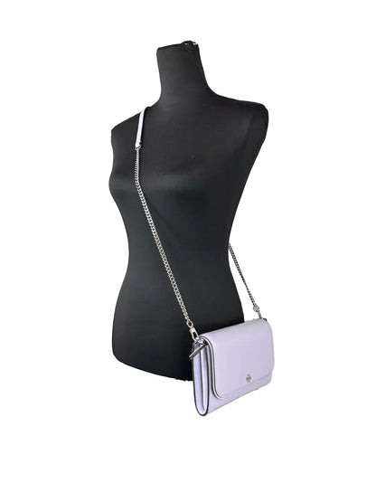 Sac à bandoulière portefeuille à chaîne Tory Burch Emerson Patent