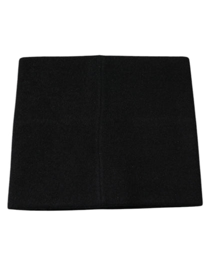 Dolce & Gabbana Square Scarf 100% Cashmere - Black/20cm