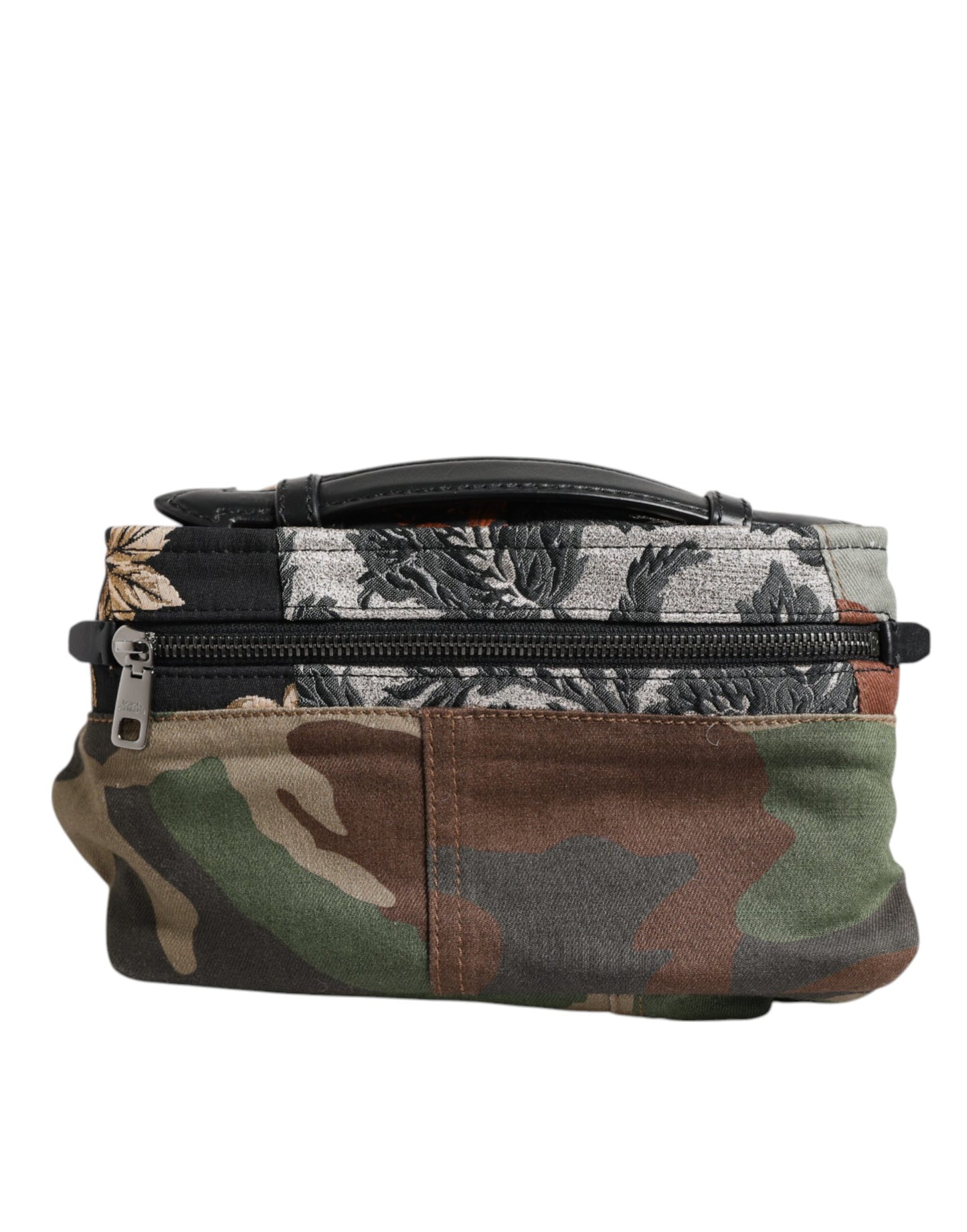 Sac banane Dolce &amp; Gabbana à motif patchwork camouflage multicolore et logo