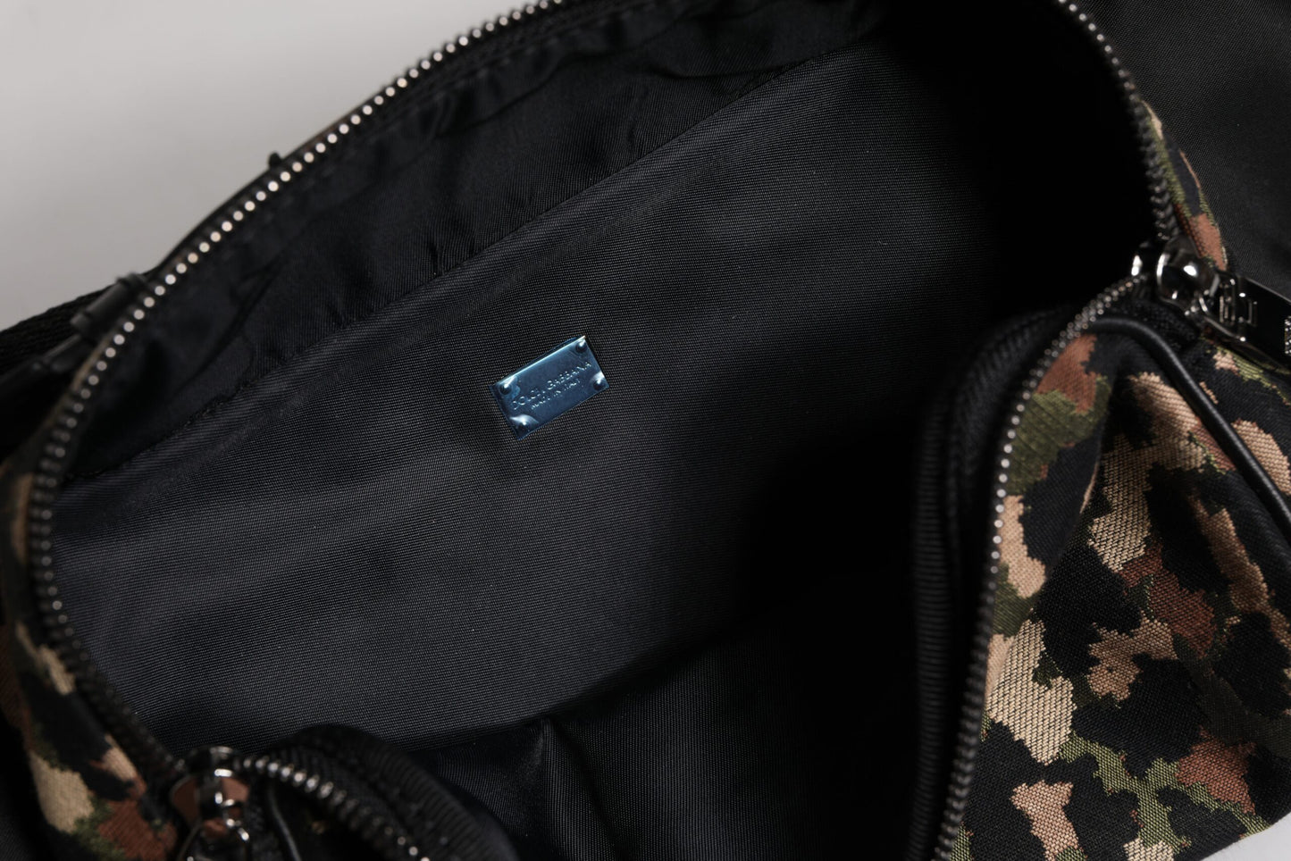 Sac banane Dolce &amp; Gabbana à ceinture et logo DG léopard multicolore