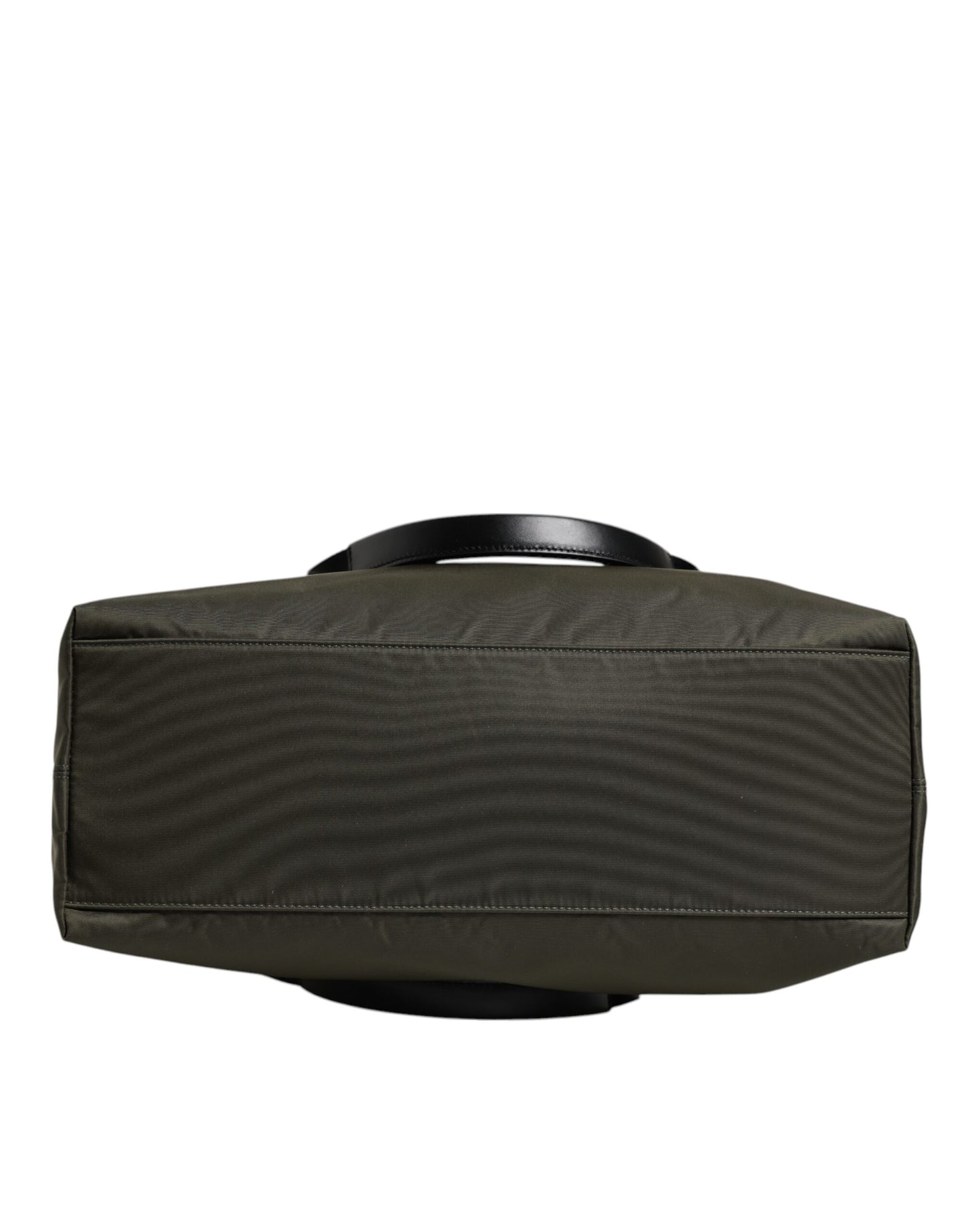 Sac fourre-tout à bandoulière en nylon vert militaire Dolce &amp; Gabbana
