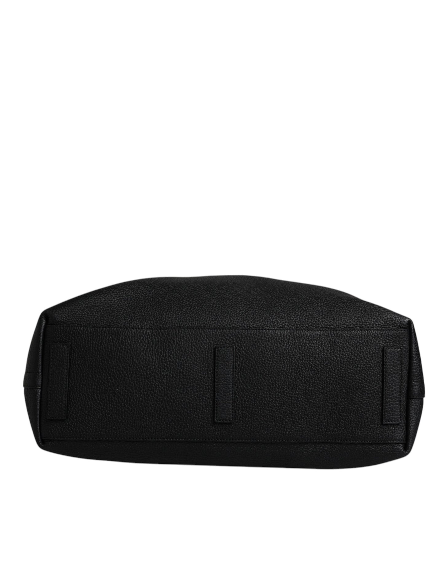 Sac de voyage à bandoulière en cuir de veau noir Dolce &amp; Gabbana