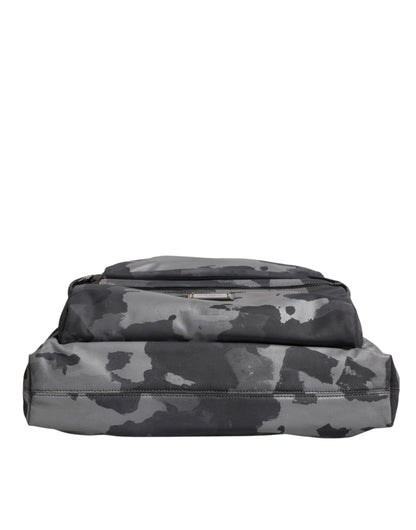 Sac à bandoulière à logo camouflage noir Dolce &amp; Gabbana