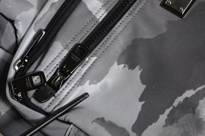 Sac à bandoulière à logo camouflage noir Dolce &amp; Gabbana