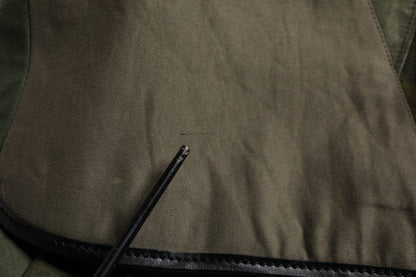 Sac à dos de voyage patchwork vert militaire Dolce &amp; Gabbana