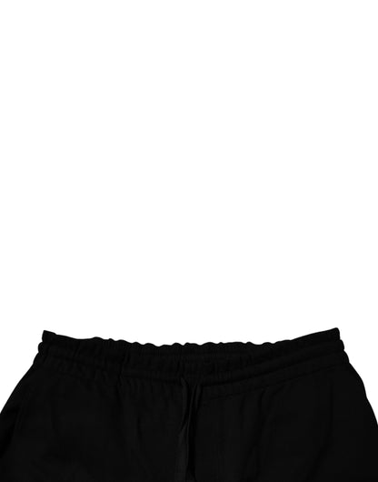 Dolce & Gabbana Black Cotton Jogger Cargo Sweatpants Pants by Dolce & Gabbana