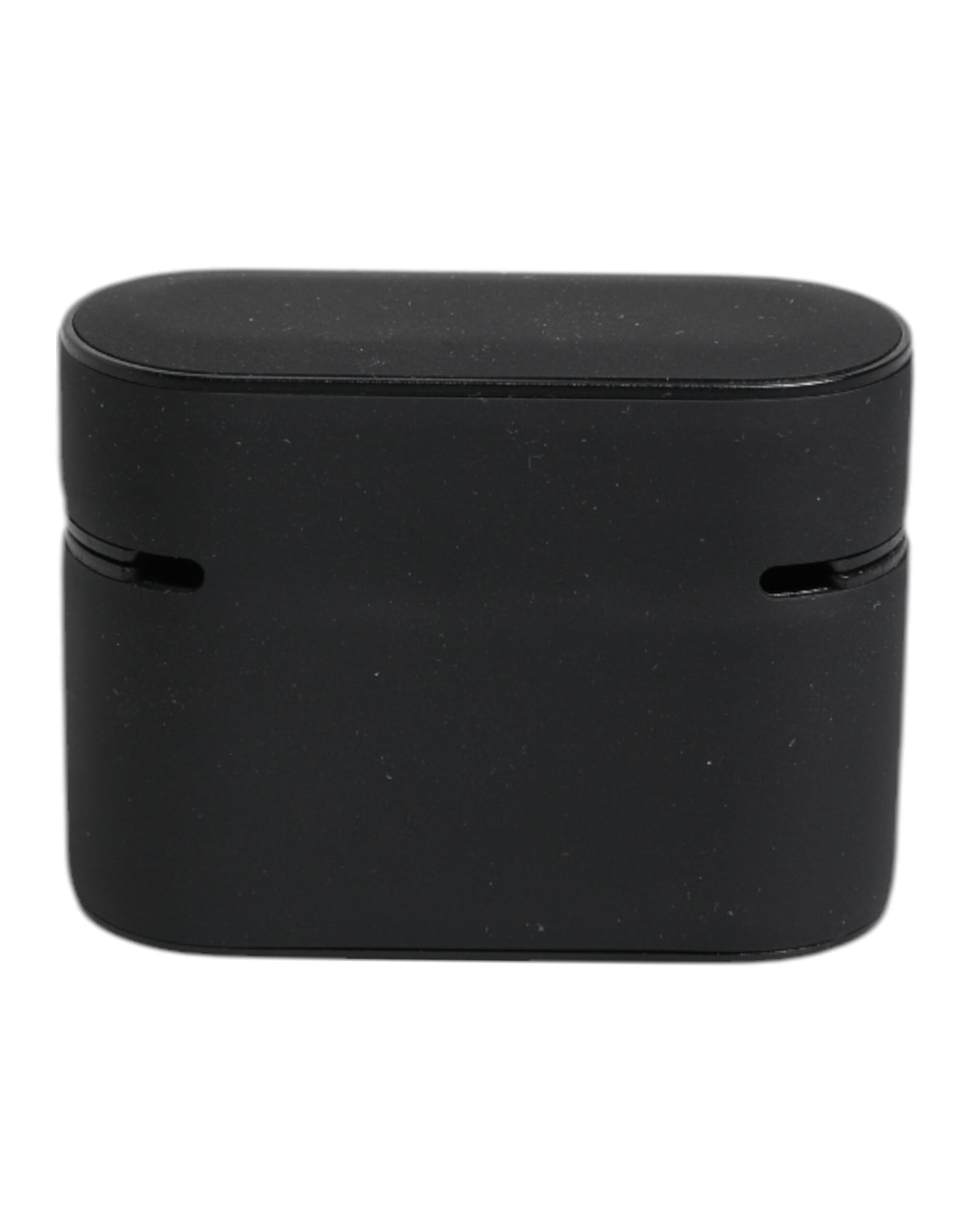 Étui pour Airpods Dolce &amp; Gabbana en silicone noir et orange avec logo en relief