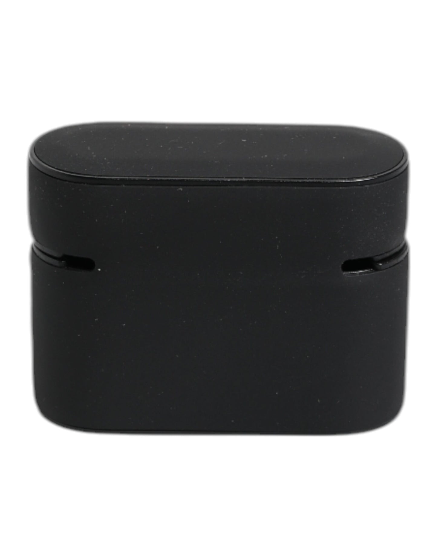 Dolce &amp; Gabbana Black Yellow Silicone Embossed Logo Airpods Case
