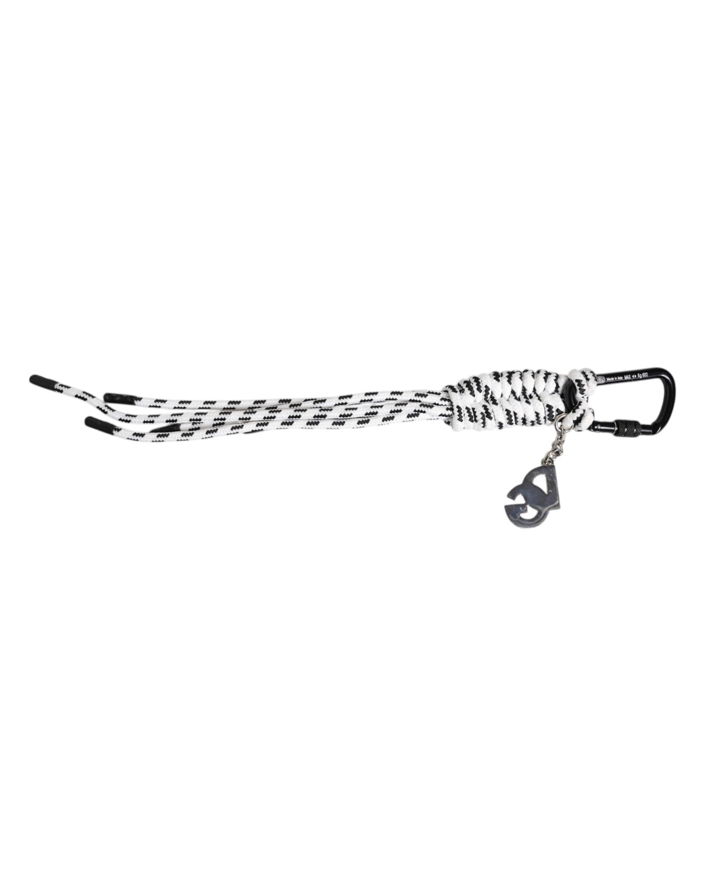 Dolce & Gabbana Multicolor Tape String DG Logo Keychain