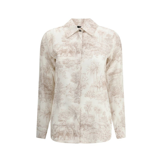 Chemise imprimée Ella Toile de jouy