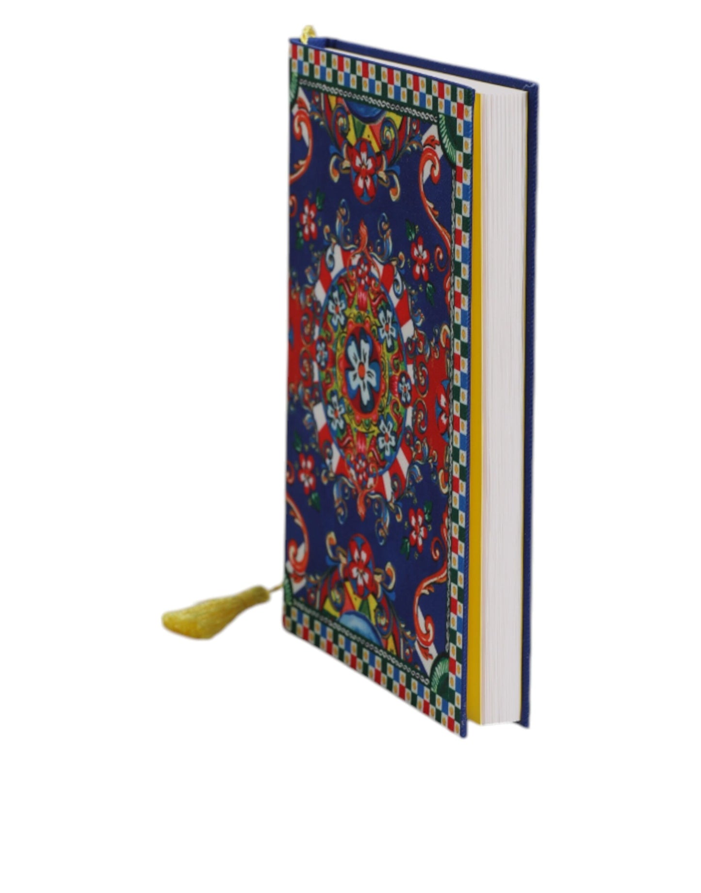 Carnet imprimé Carretto Siciliano en polyester multicolore Dolce &amp; Gabbana