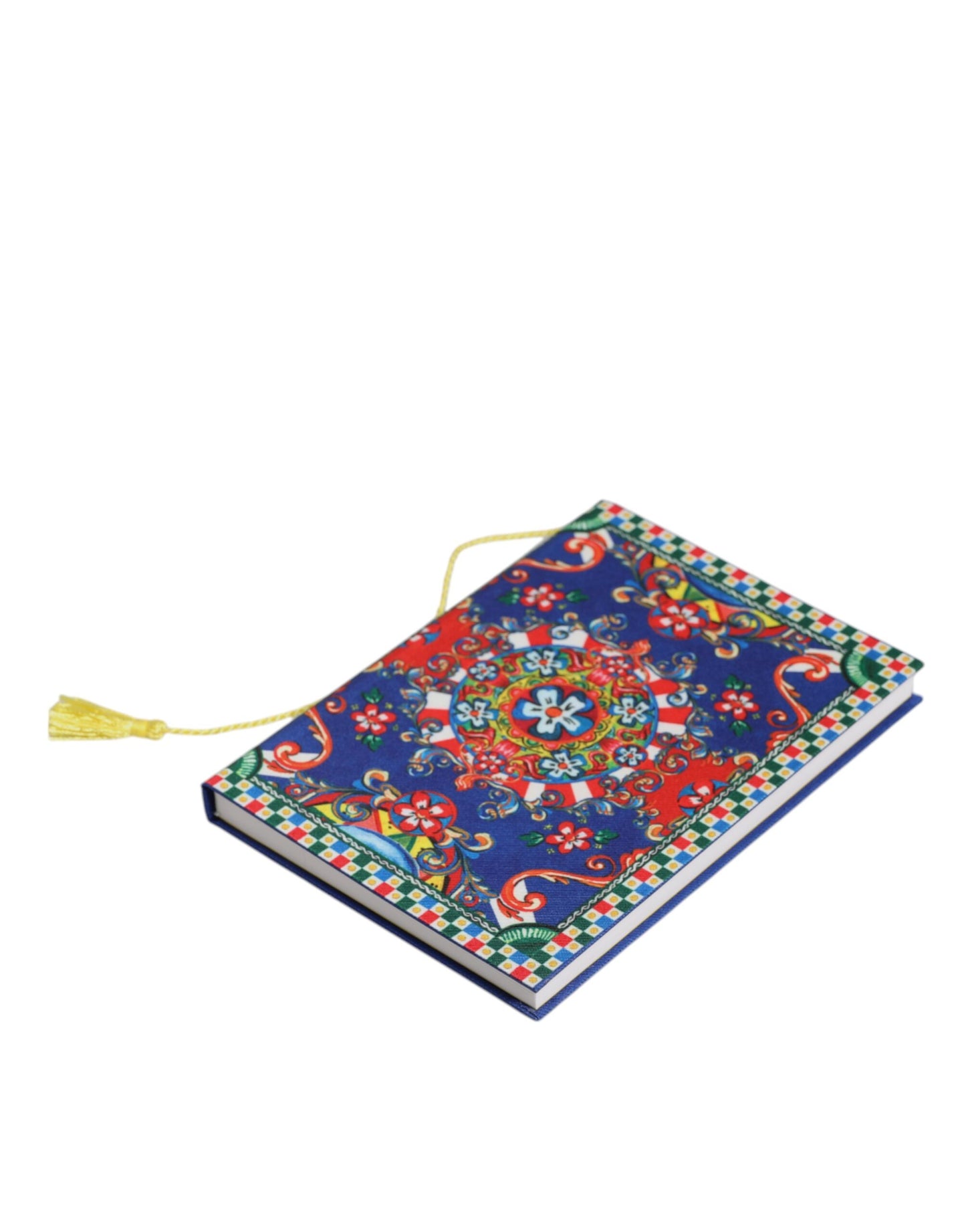 Carnet imprimé Carretto Siciliano en polyester multicolore Dolce &amp; Gabbana