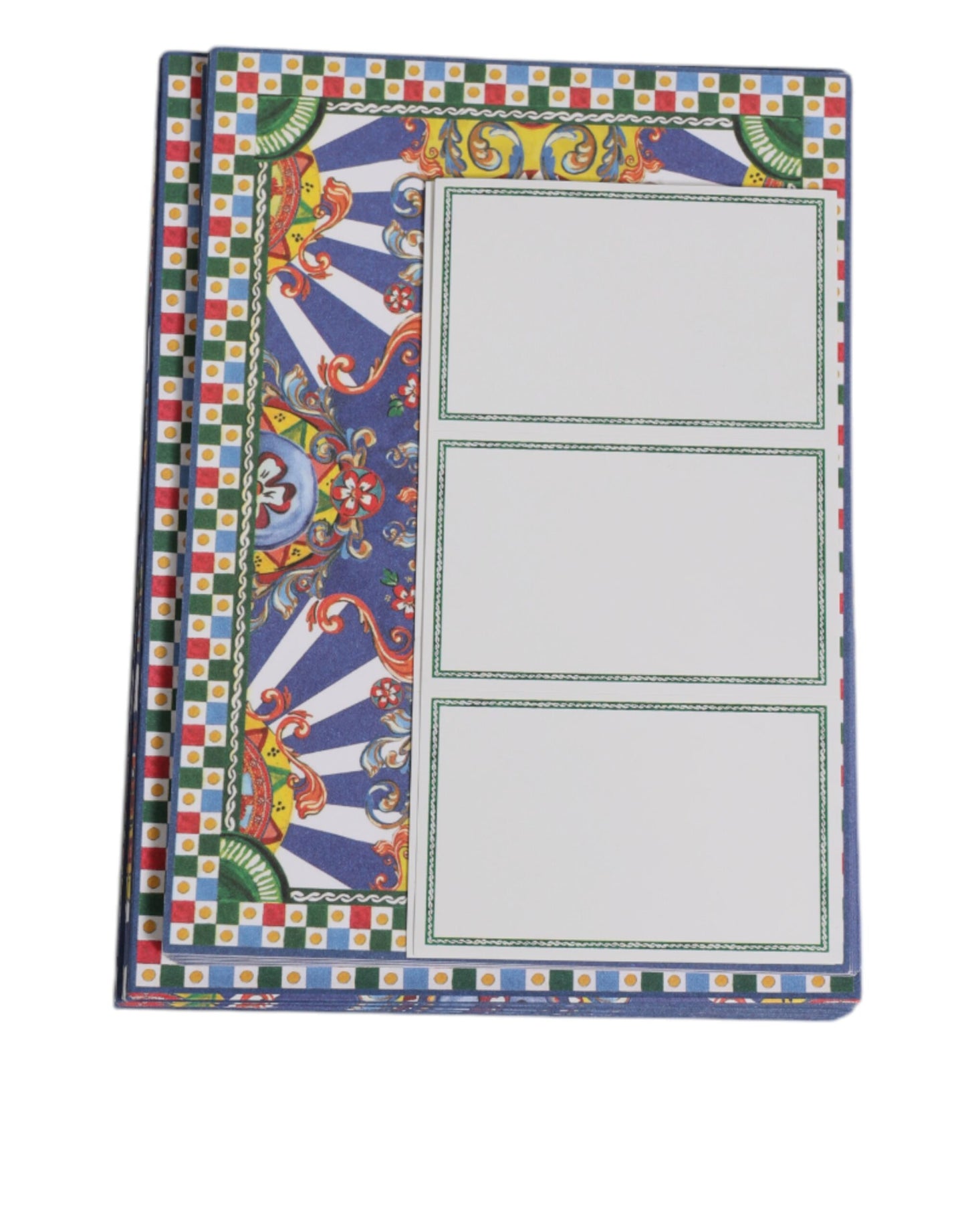 Porte-cartes postales multicolore Carretto Siciliano Dolce &amp; Gabbana