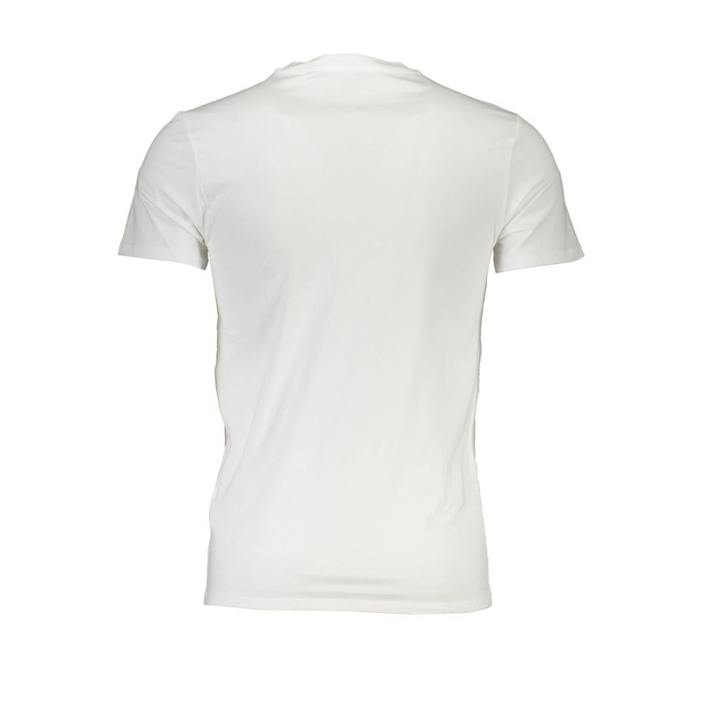 Guess Jeans White Cotton Men T-Shirt by Guess Jeans