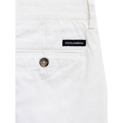 Short en coton blanc Dolce &amp; Gabbana