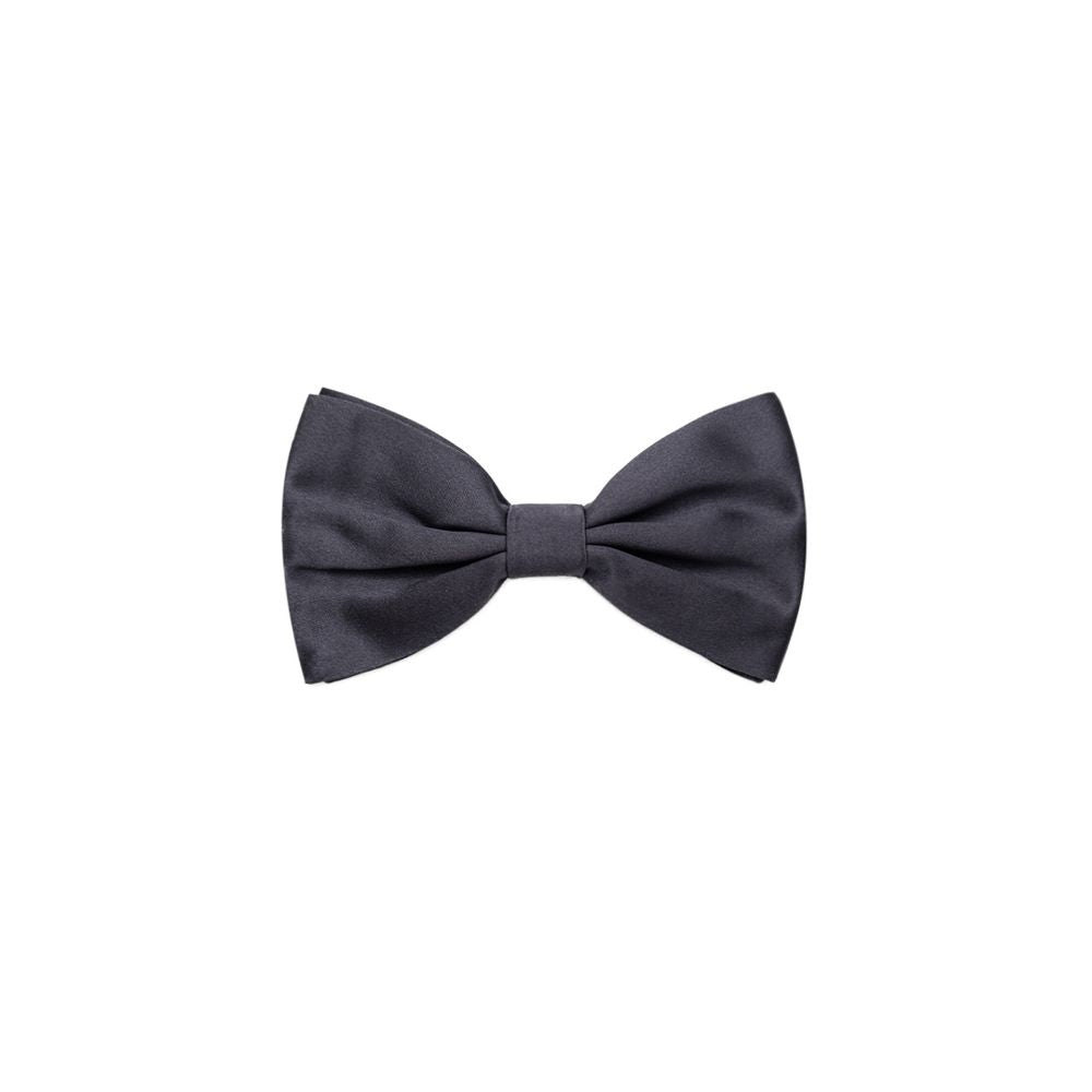 Cravates et nœud papillon en soie grise Dolce &amp; Gabbana