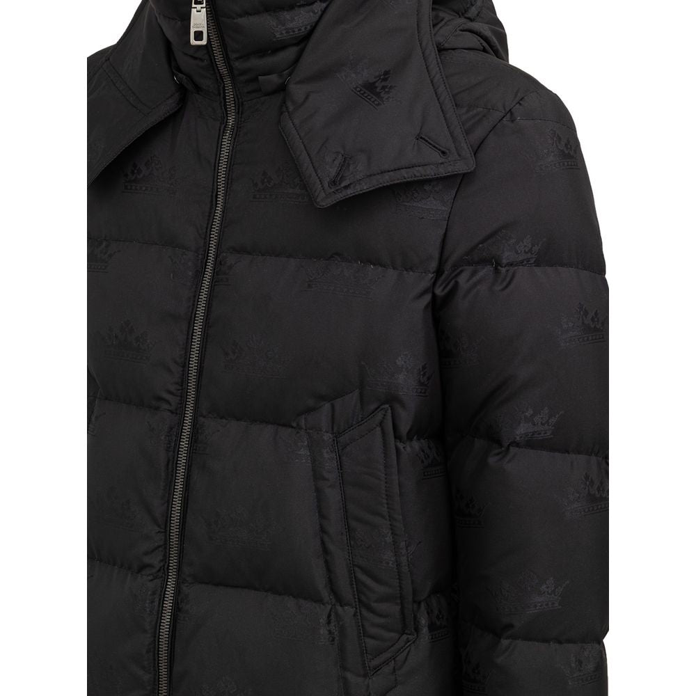 Dolce & Gabbana Black Cotton Jackets & Coat by Dolce & Gabbana
