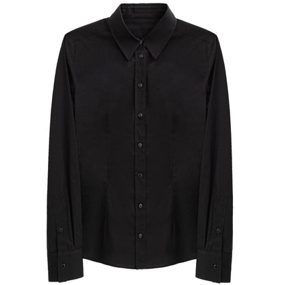 Dolce & Gabbana Black Cotton Shirt by Dolce & Gabbana
